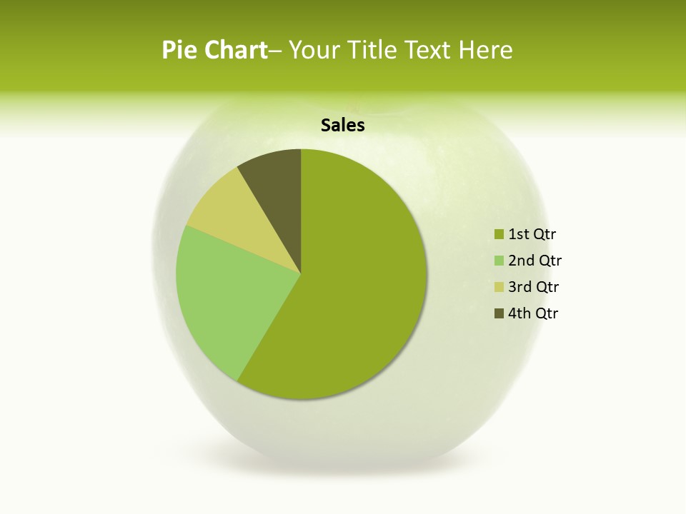 Bright White Ripe PowerPoint Template