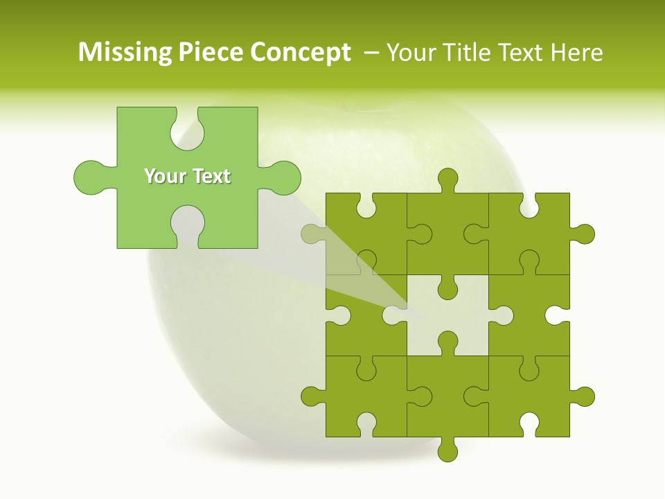 Bright White Ripe PowerPoint Template