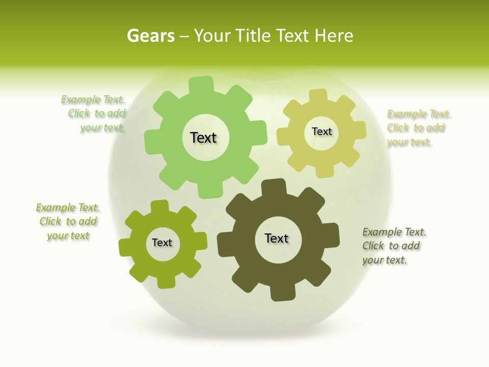 Bright White Ripe PowerPoint Template