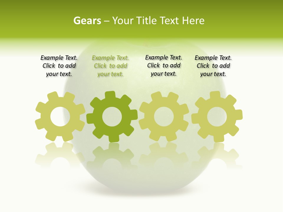 Bright White Ripe PowerPoint Template