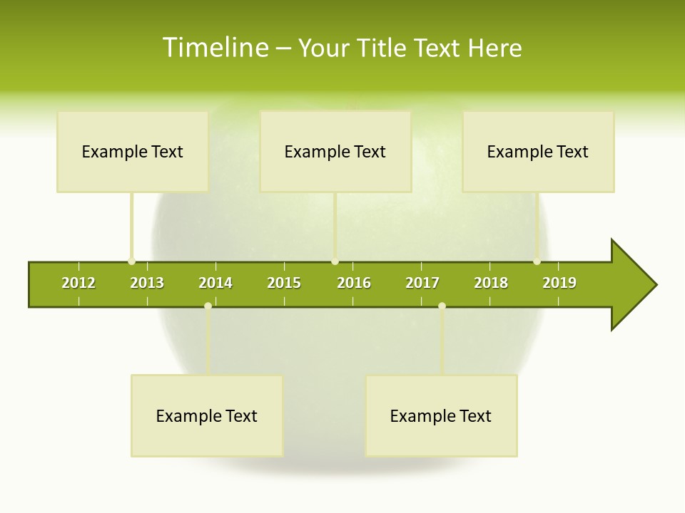 Bright White Ripe PowerPoint Template