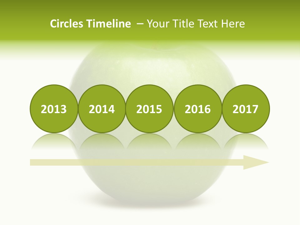 Bright White Ripe PowerPoint Template