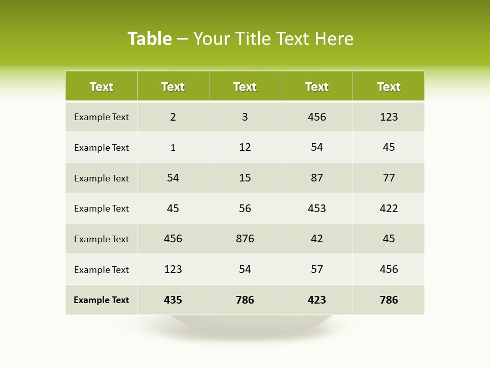 Bright White Ripe PowerPoint Template