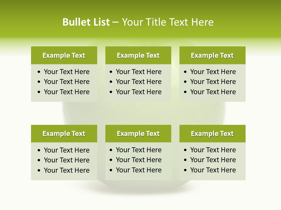 Bright White Ripe PowerPoint Template