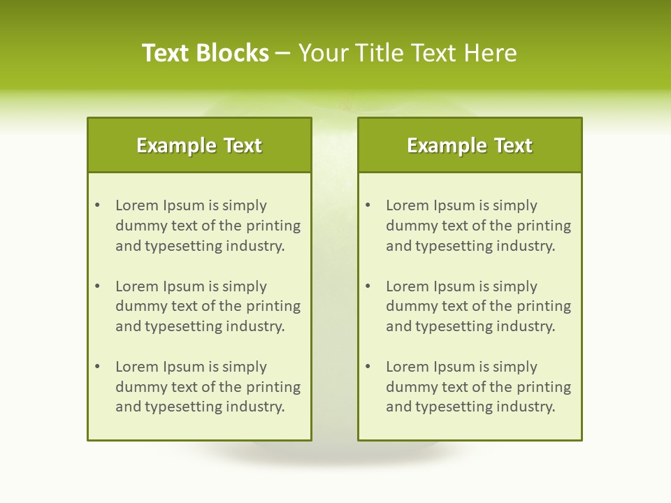 Bright White Ripe PowerPoint Template