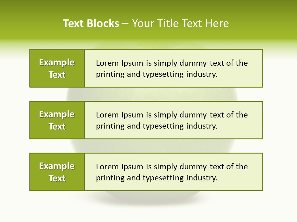 Bright White Ripe PowerPoint Template