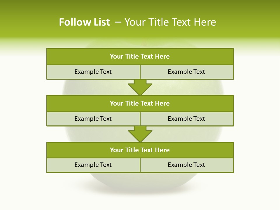 Bright White Ripe PowerPoint Template