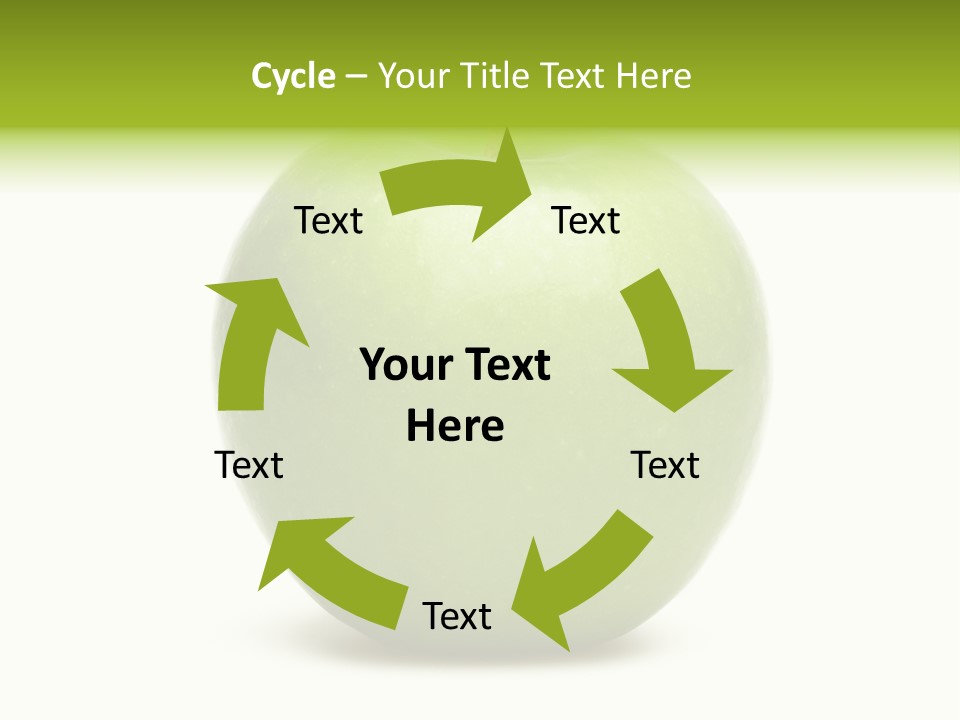 Bright White Ripe PowerPoint Template