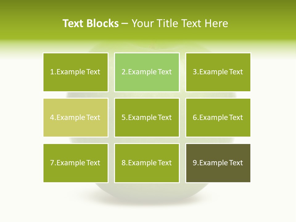 Bright White Ripe PowerPoint Template