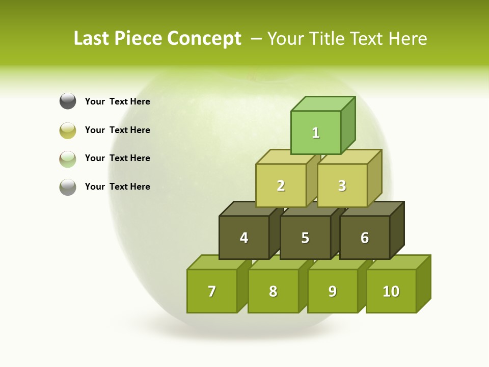 Bright White Ripe PowerPoint Template