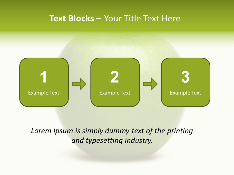 Bright White Ripe PowerPoint Template
