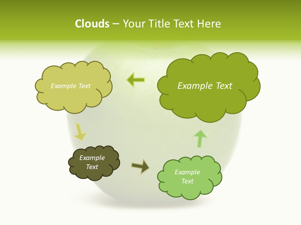 Bright White Ripe PowerPoint Template