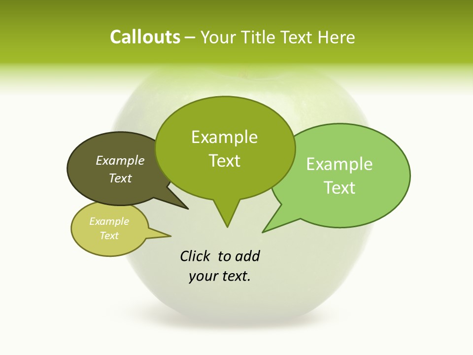 Bright White Ripe PowerPoint Template