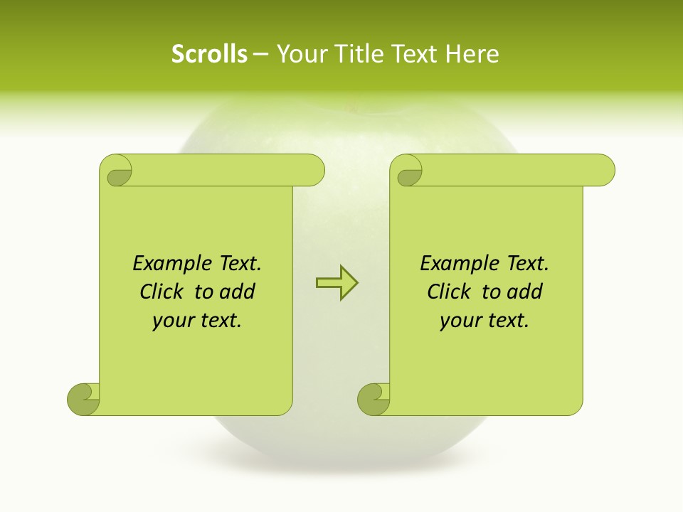 Bright White Ripe PowerPoint Template