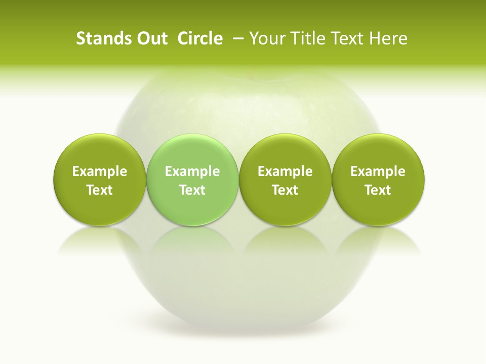 Bright White Ripe PowerPoint Template