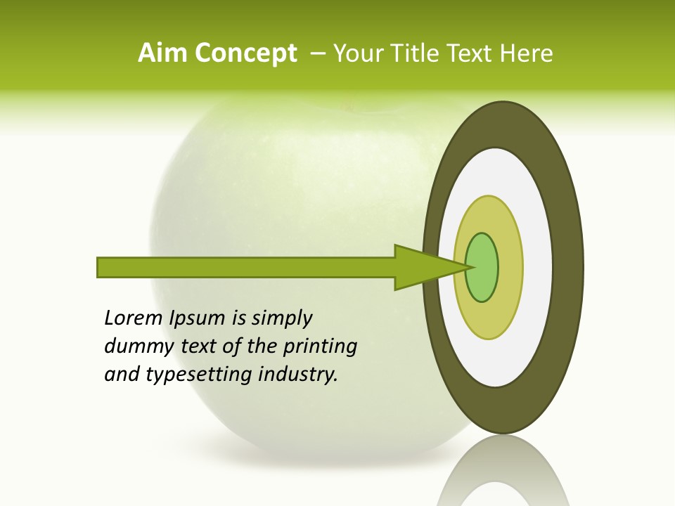 Bright White Ripe PowerPoint Template