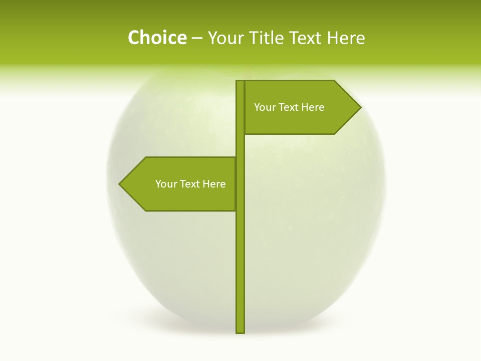 Bright White Ripe PowerPoint Template