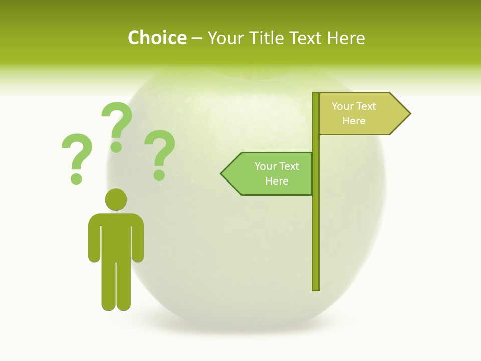 Bright White Ripe PowerPoint Template