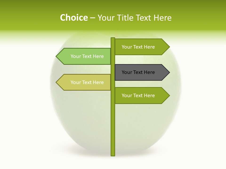 Bright White Ripe PowerPoint Template