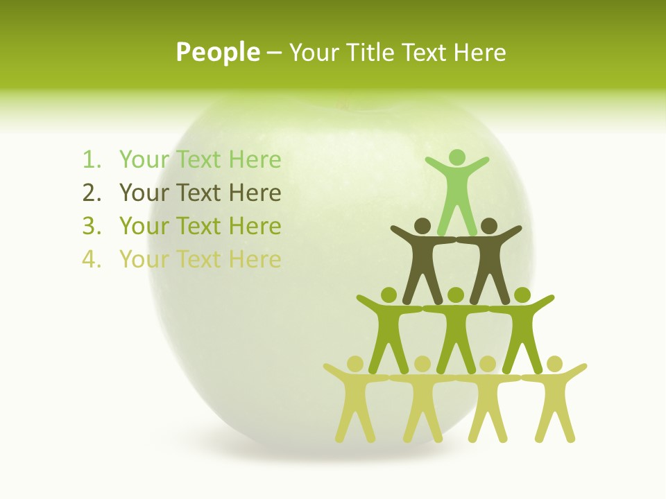 Bright White Ripe PowerPoint Template