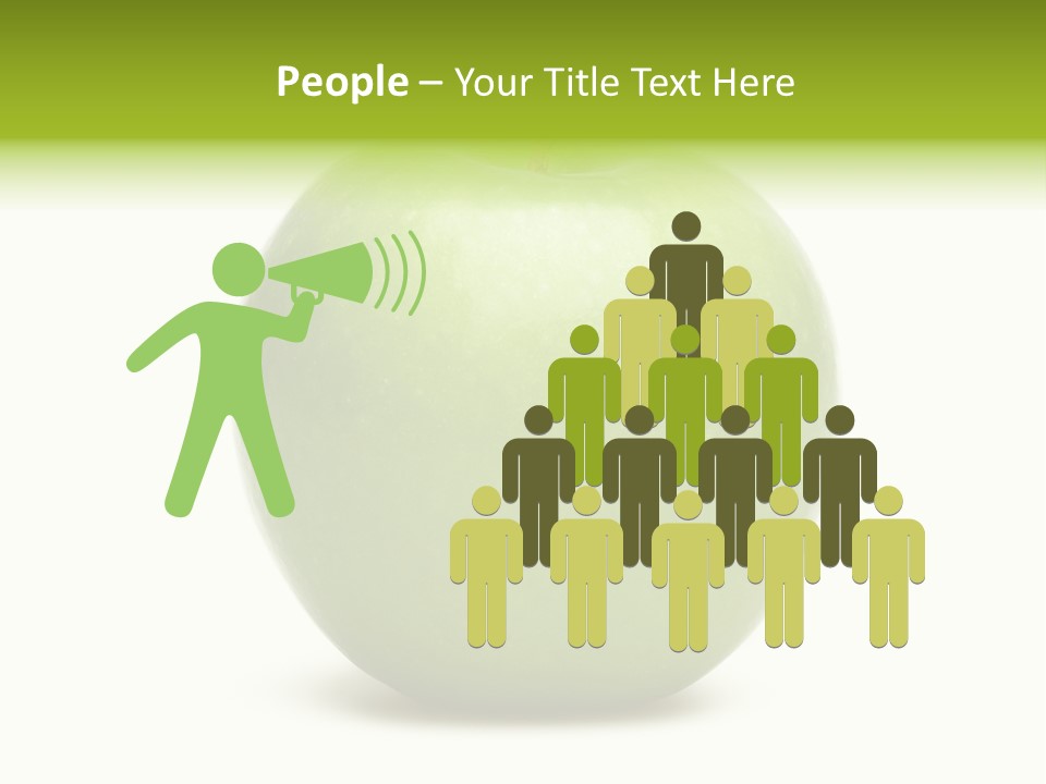 Bright White Ripe PowerPoint Template