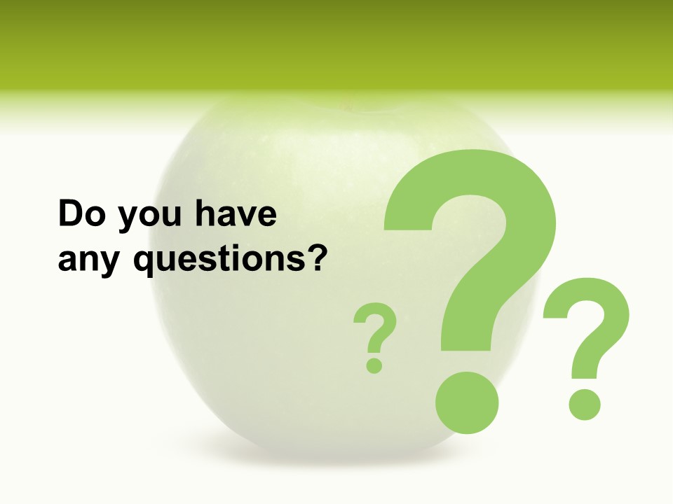 Bright White Ripe PowerPoint Template