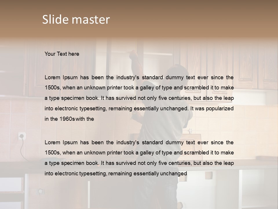 Contractor Professional Tools PowerPoint Template