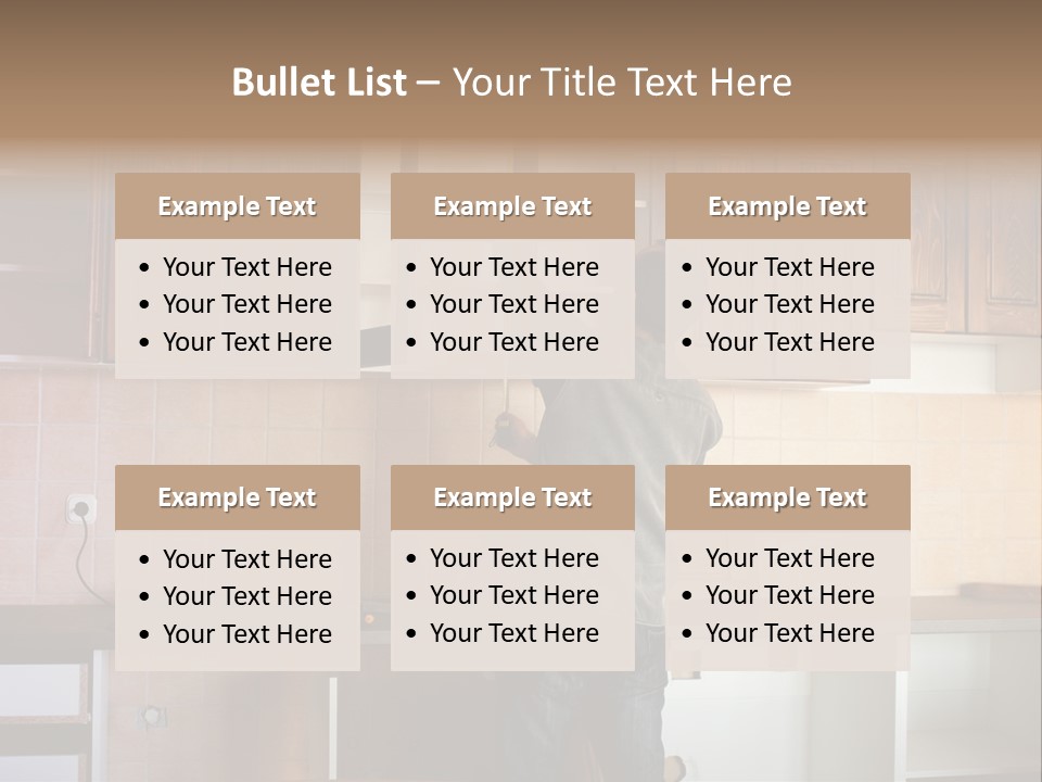 Contractor Professional Tools PowerPoint Template