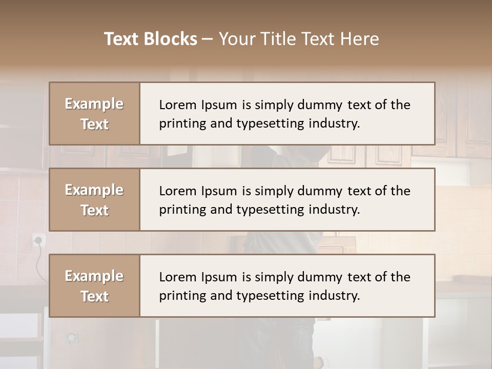 Contractor Professional Tools PowerPoint Template