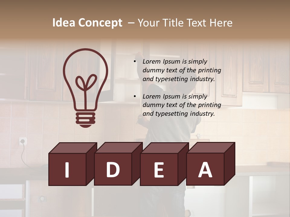 Contractor Professional Tools PowerPoint Template