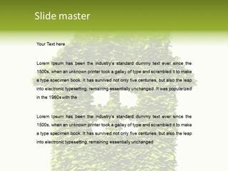 Housing Plant Recycling PowerPoint Template