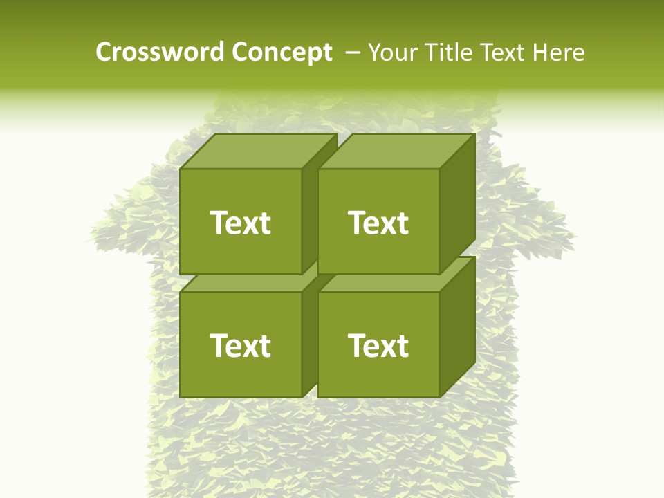Housing Plant Recycling PowerPoint Template