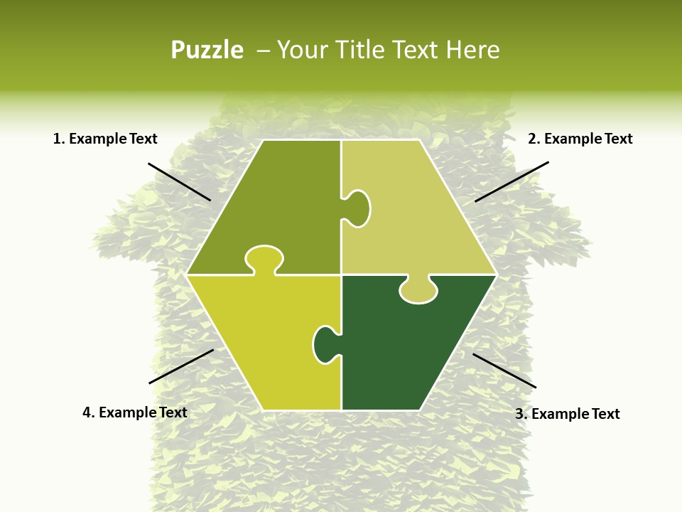 Housing Plant Recycling PowerPoint Template