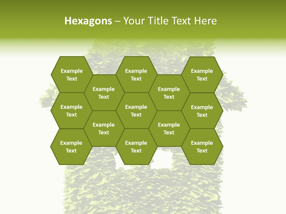 Housing Plant Recycling PowerPoint Template