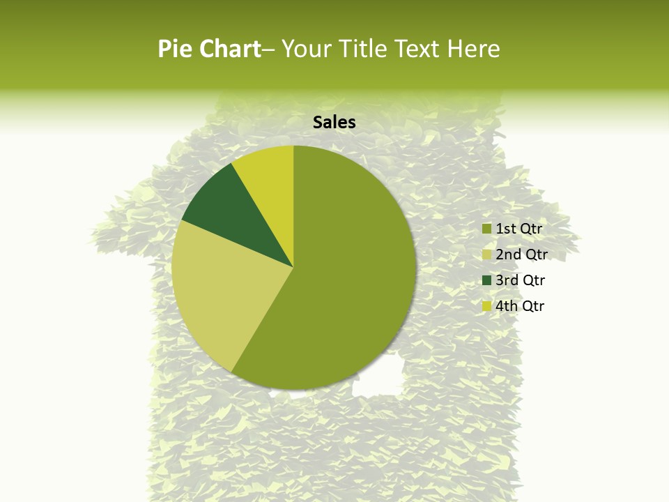 Housing Plant Recycling PowerPoint Template