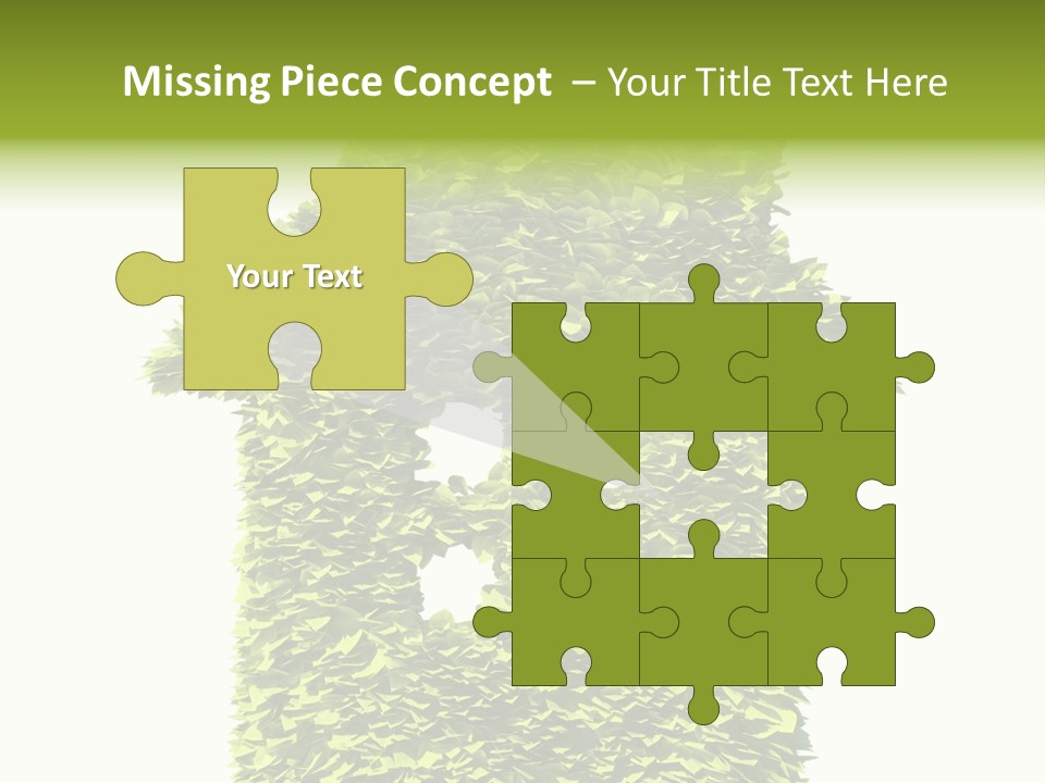 Housing Plant Recycling PowerPoint Template