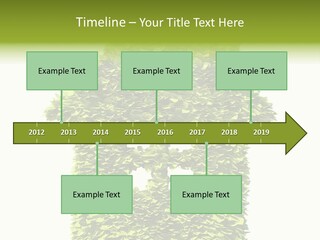 Housing Plant Recycling PowerPoint Template