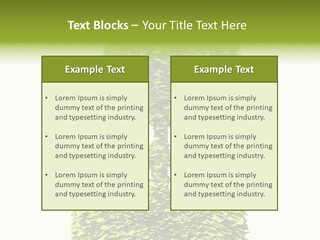 Housing Plant Recycling PowerPoint Template