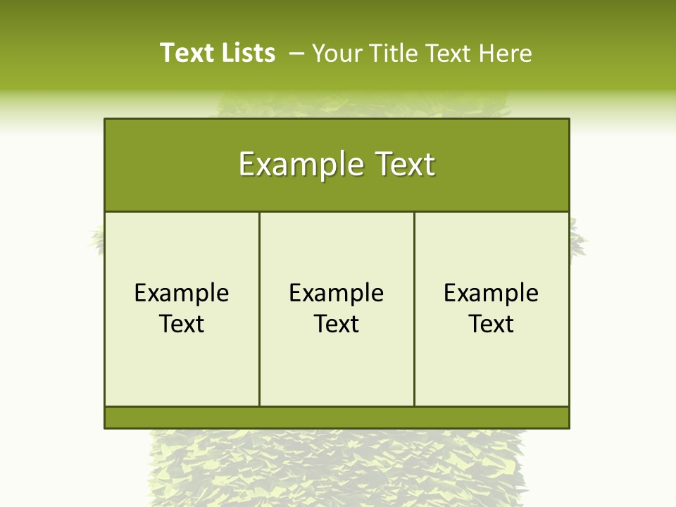 Housing Plant Recycling PowerPoint Template