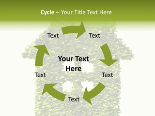 Housing Plant Recycling PowerPoint Template