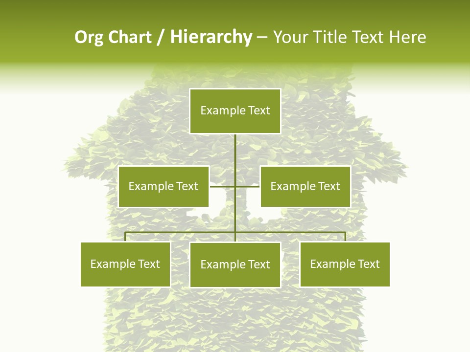 Housing Plant Recycling PowerPoint Template