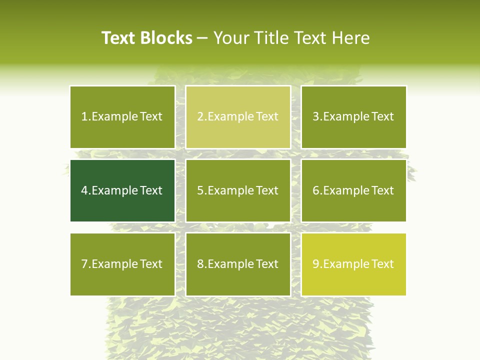 Housing Plant Recycling PowerPoint Template