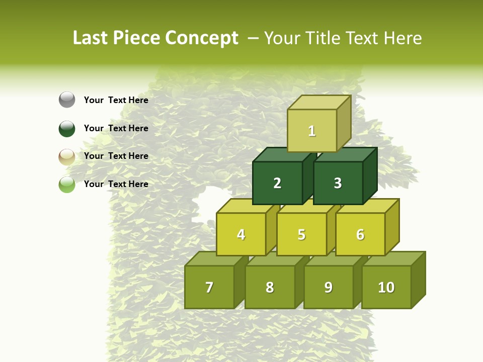 Housing Plant Recycling PowerPoint Template