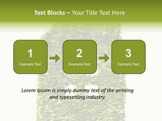 Housing Plant Recycling PowerPoint Template
