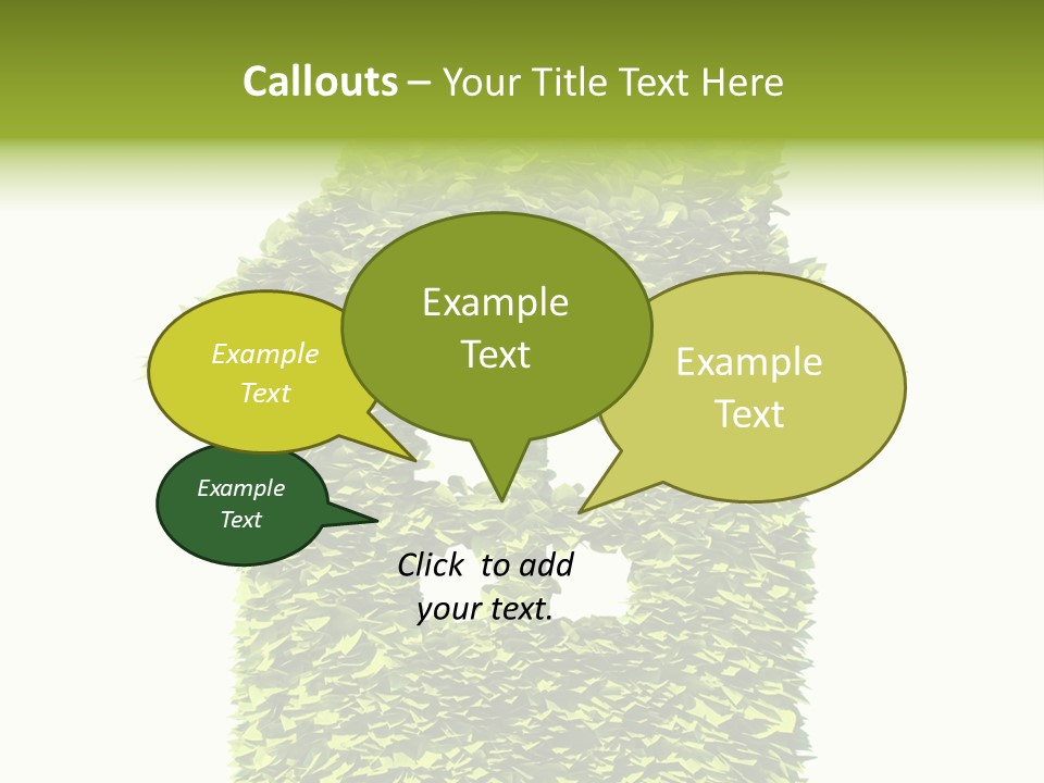 Housing Plant Recycling PowerPoint Template