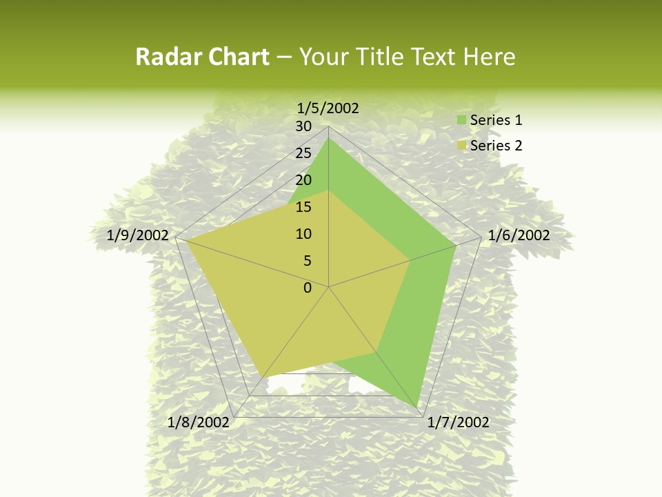 Housing Plant Recycling PowerPoint Template