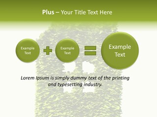 Housing Plant Recycling PowerPoint Template