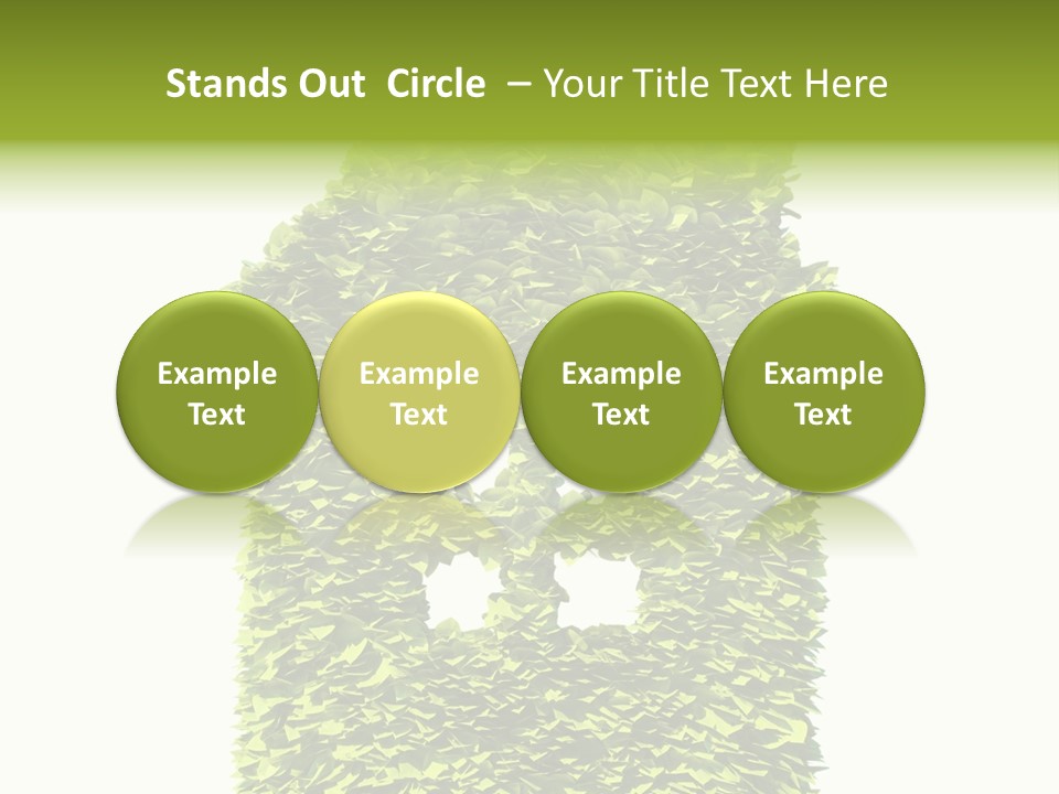 Housing Plant Recycling PowerPoint Template