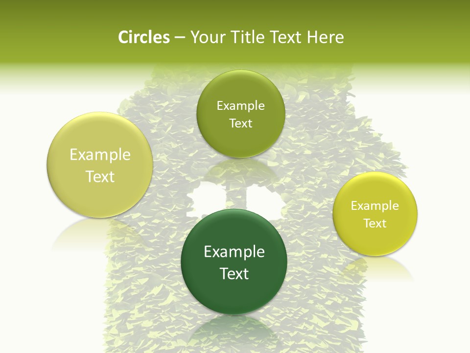 Housing Plant Recycling PowerPoint Template