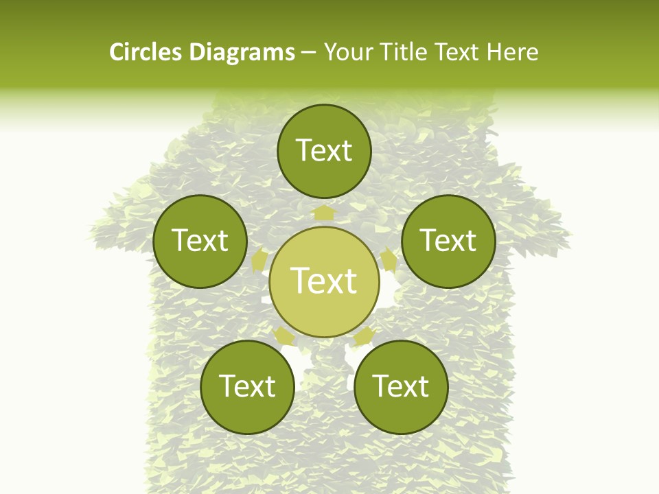 Housing Plant Recycling PowerPoint Template